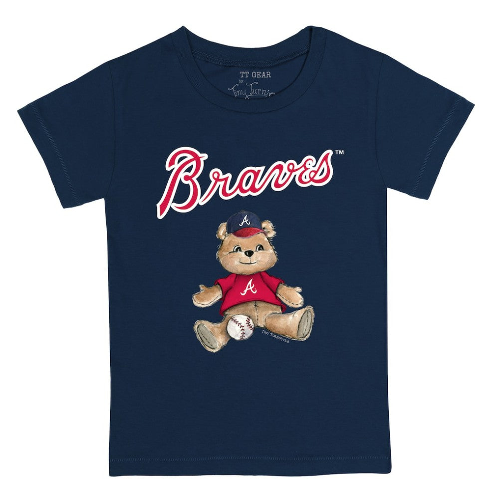 Atlanta Braves Tiny Turnip Youth Teddy Boy T-Shirt - MLB T-shirts