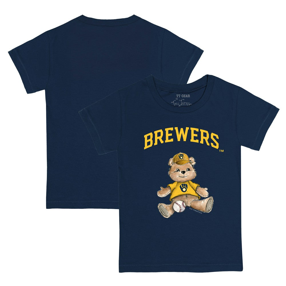 Milwaukee Brewers Tiny Turnip Youth Teddy Boy T-Shirt - MLB T-shirts