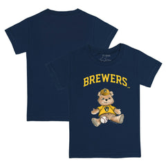 Milwaukee Brewers Tiny Turnip Youth Teddy Boy T-Shirt - MLB T-shirts