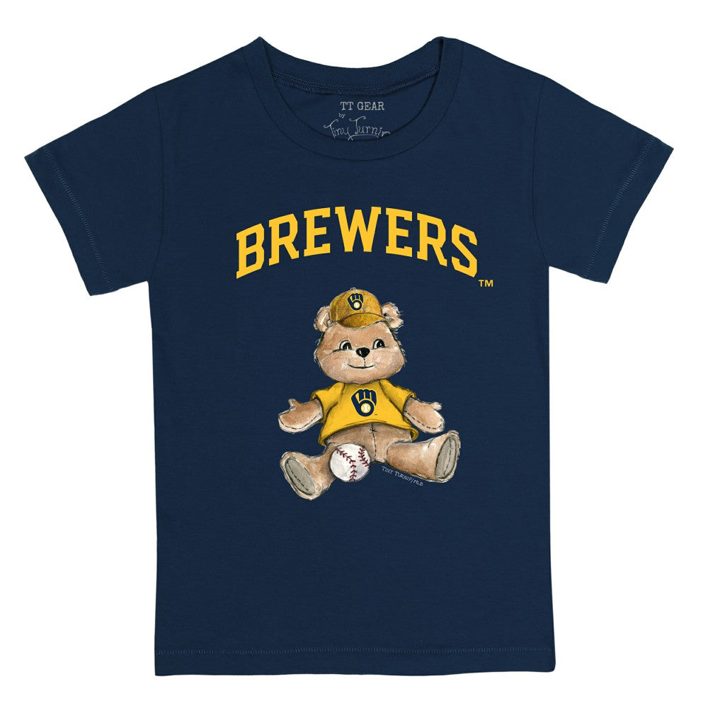 Milwaukee Brewers Tiny Turnip Youth Teddy Boy T-Shirt - MLB T-shirts