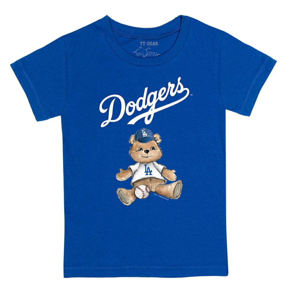 Los Angeles Dodgers Tiny Turnip Youth Teddy Boy T-Shirt - MLB T-shirts