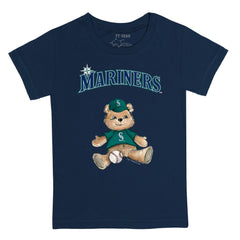 Seattle Mariners Tiny Turnip Youth Teddy Boy T-Shirt - MLB T-shirts