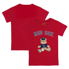 Boston Red Sox Tiny Turnip Youth Teddy Boy T-Shirt - MLB T-shirts