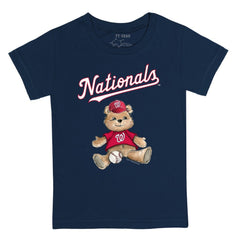 Washington Nationals Tiny Turnip Youth Teddy Boy T-Shirt - MLB T-shirts