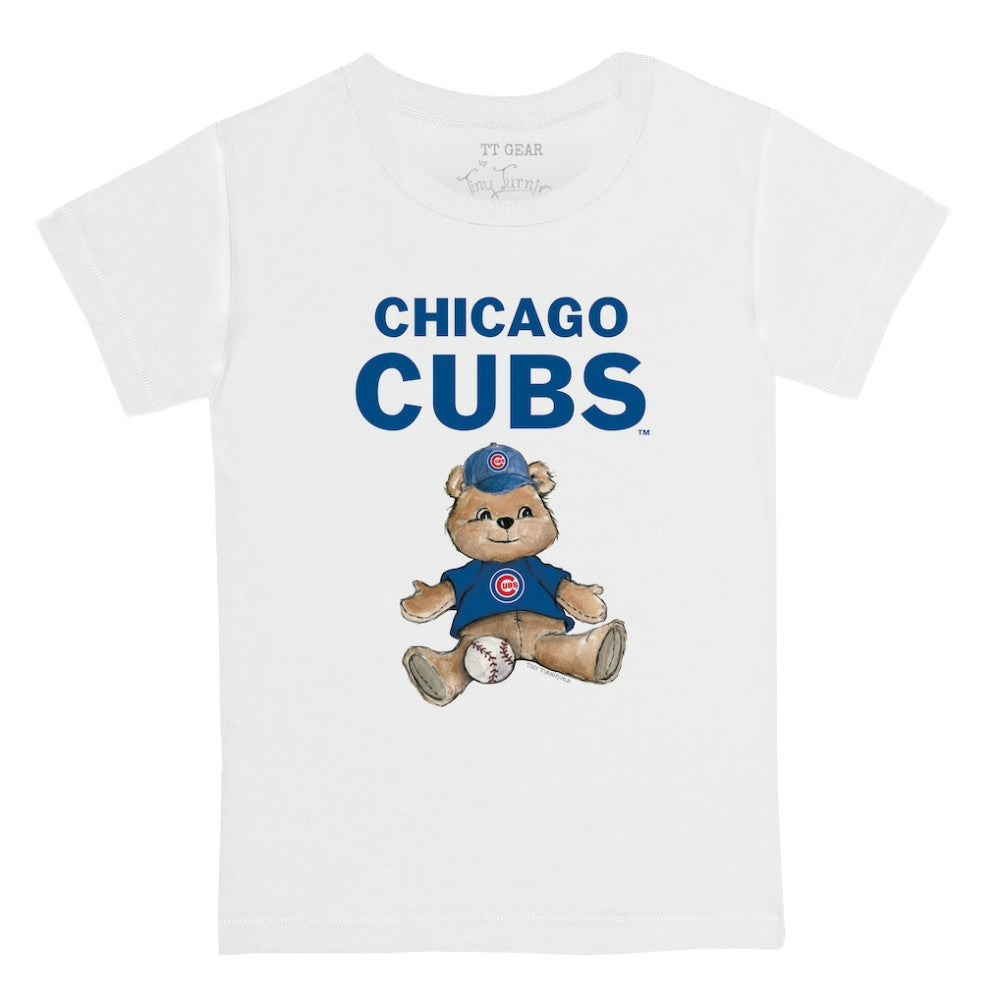 Chicago Cubs Tiny Turnip Youth Teddy Boy T-Shirt - MLB T-shirts