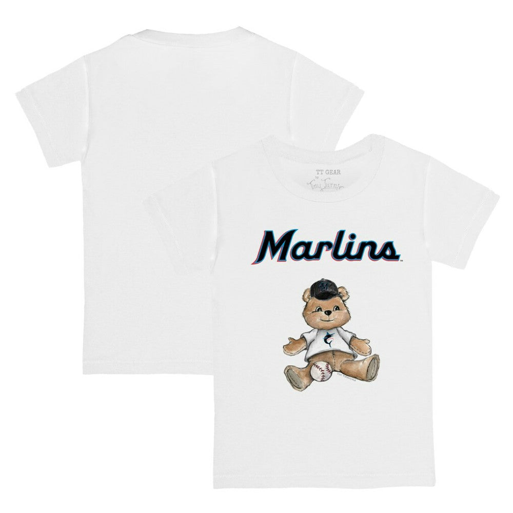 Miami Marlins Tiny Turnip Youth Teddy Boy T-Shirt - MLB T-shirts