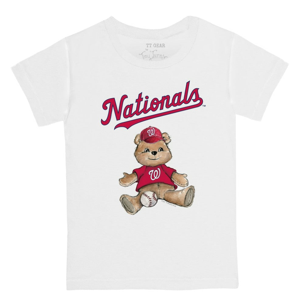 Washington Nationals Tiny Turnip Youth Teddy Boy T-Shirt - MLB T-shirts