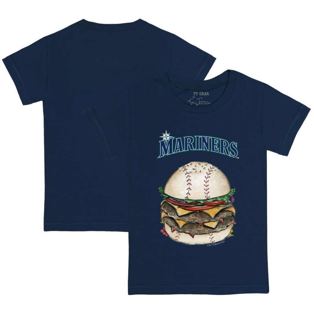 Seattle Mariners Tiny Turnip Youth Burger T-Shirt - MLB T-shirts