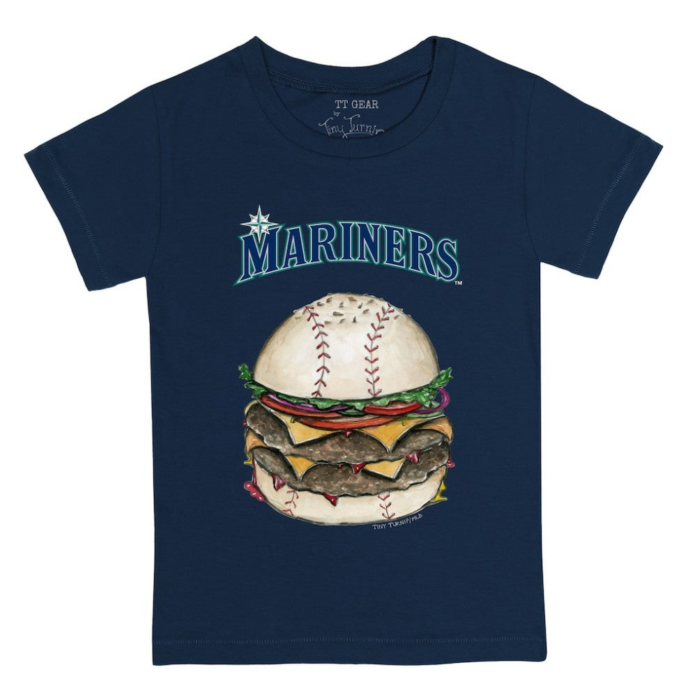 Seattle Mariners Tiny Turnip Youth Burger T-Shirt - MLB T-shirts