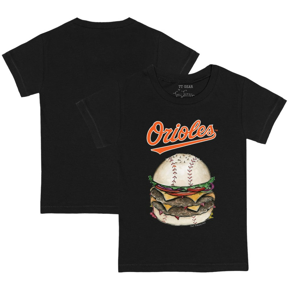 Baltimore Orioles Tiny Turnip Youth Burger T-Shirt - MLB T-shirts