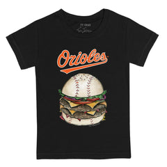 Baltimore Orioles Tiny Turnip Youth Burger T-Shirt - MLB T-shirts