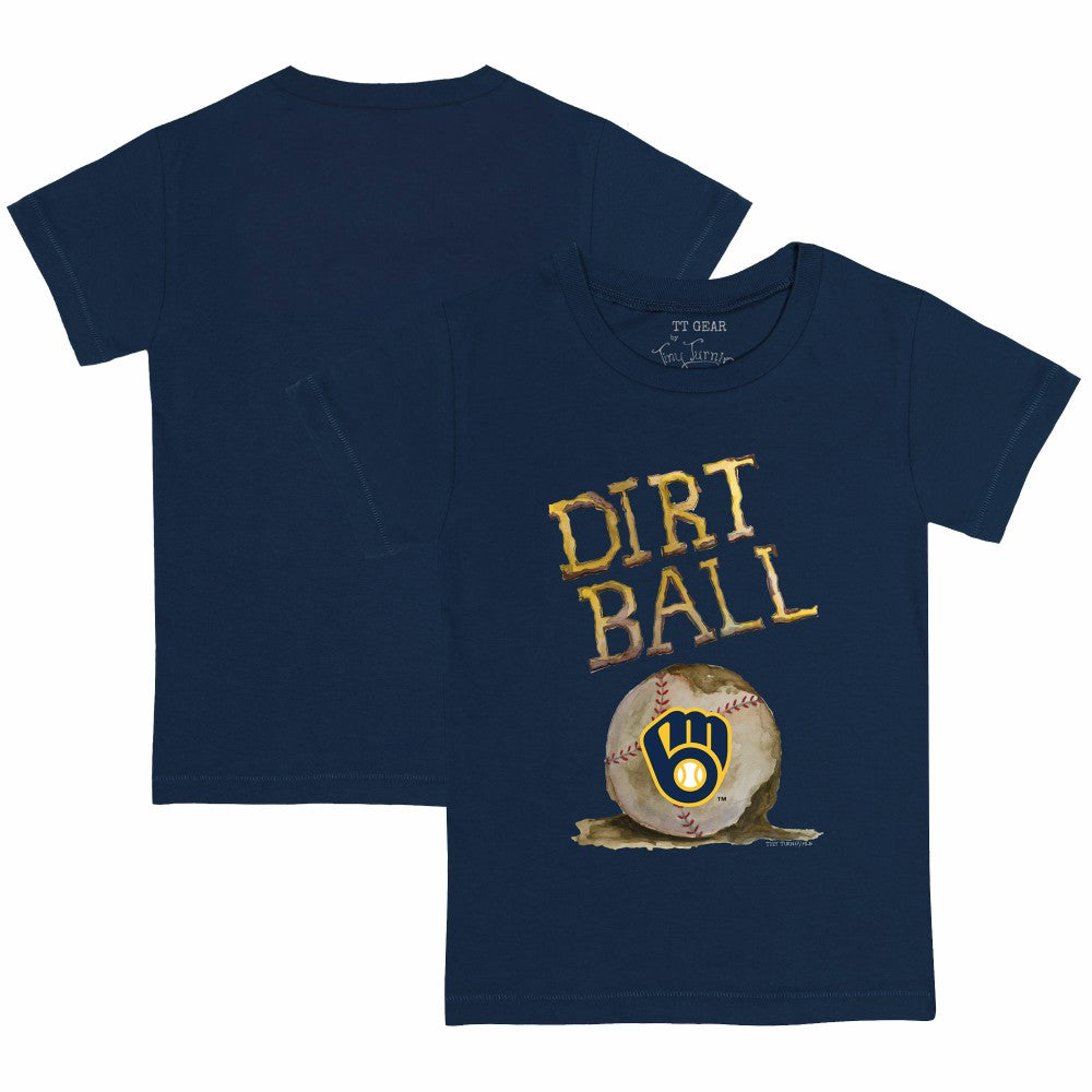 Milwaukee Brewers Tiny Turnip Youth Dirt Ball T-Shirt - MLB T-shirts