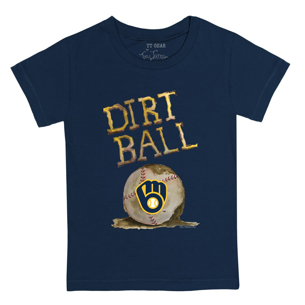 Milwaukee Brewers Tiny Turnip Youth Dirt Ball T-Shirt - MLB T-shirts