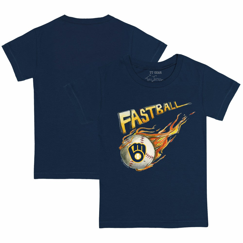 Milwaukee Brewers Tiny Turnip Youth Fastball T-Shirt - MLB T-shirts