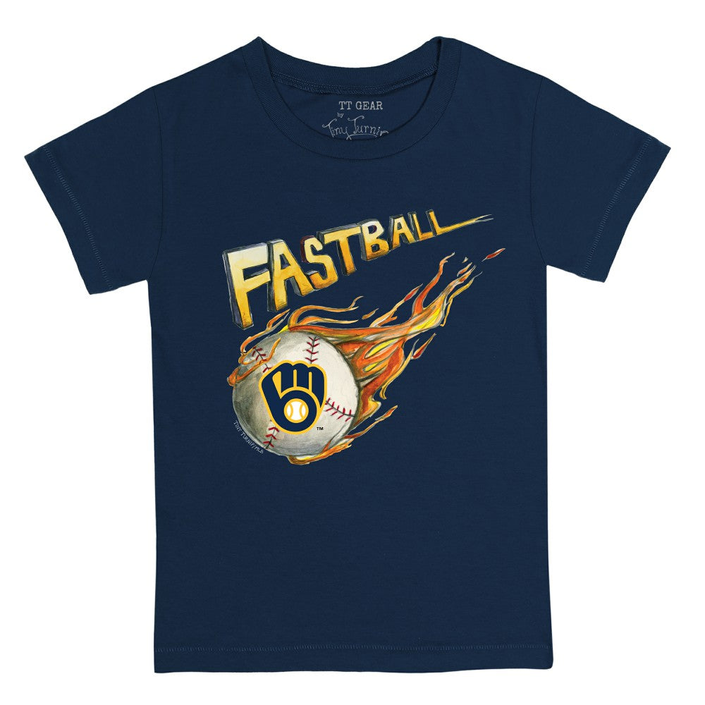 Milwaukee Brewers Tiny Turnip Youth Fastball T-Shirt - MLB T-shirts