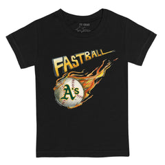 Athletics Tiny Turnip Youth Fastball T-Shirt - MLB T-shirts
