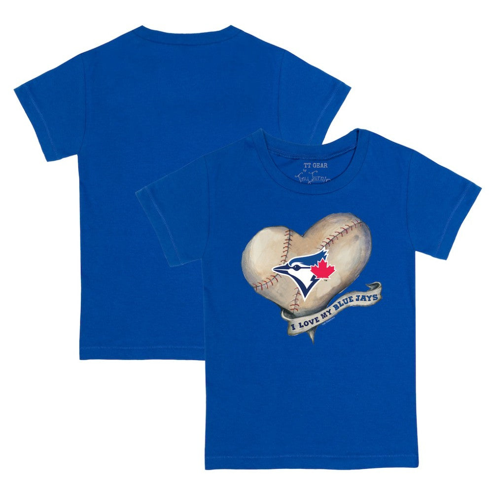 Toronto Blue Jays Tiny Turnip Youth Heart Banner T-Shirt - MLB T-shirts