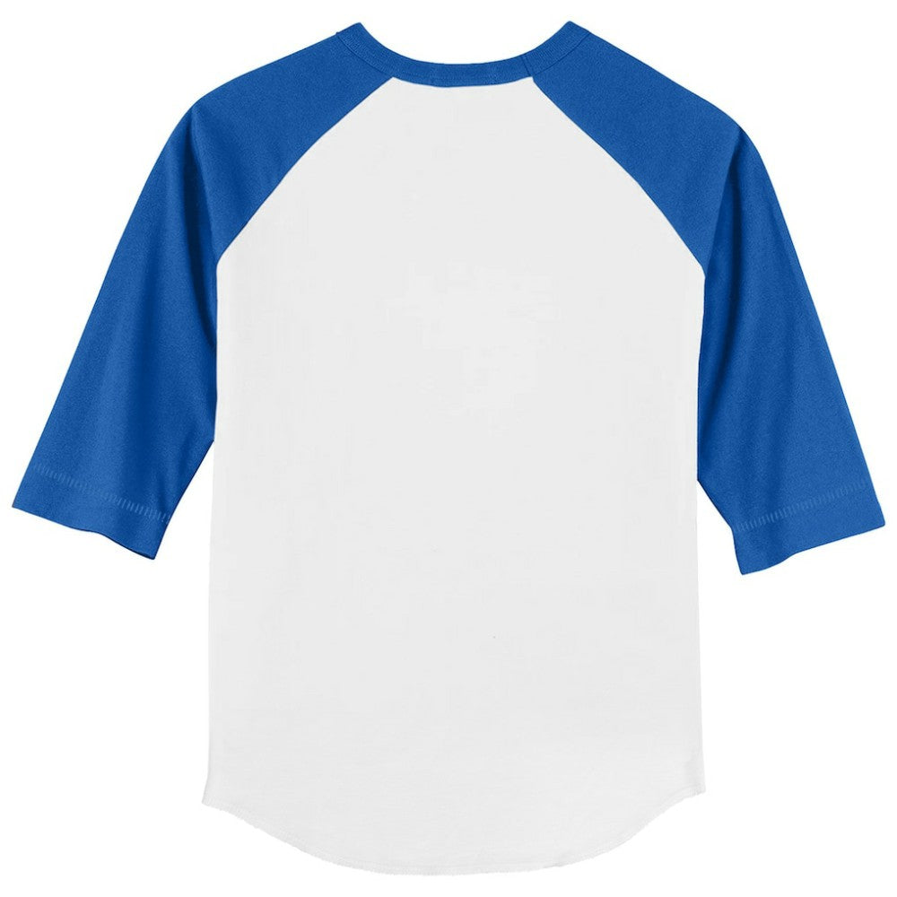 Toronto Blue Jays Tiny Turnip Youth Heart Banner 3/4-Sleeve Raglan T-Shirt - MLB T-shirts