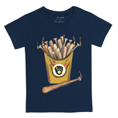 Milwaukee Brewers Tiny Turnip Youth Hot Bats T-Shirt - MLB T-shirts