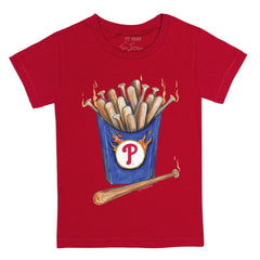Philadelphia Phillies Tiny Turnip Youth Hot Bats T-Shirt - MLB T-shirts