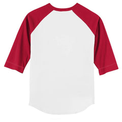Boston Red Sox Tiny Turnip Youth Kate 3/4-Sleeve Raglan T-Shirt - MLB T-shirts