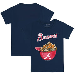 Atlanta Braves Tiny Turnip Youth Nacho Helmet T-Shirt - MLB T-shirts