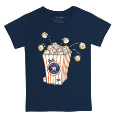 Houston Astros Tiny Turnip Youth Popcorn T-Shirt - MLB T-shirts