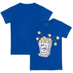 Toronto Blue Jays Tiny Turnip Youth Popcorn T-Shirt - MLB T-shirts