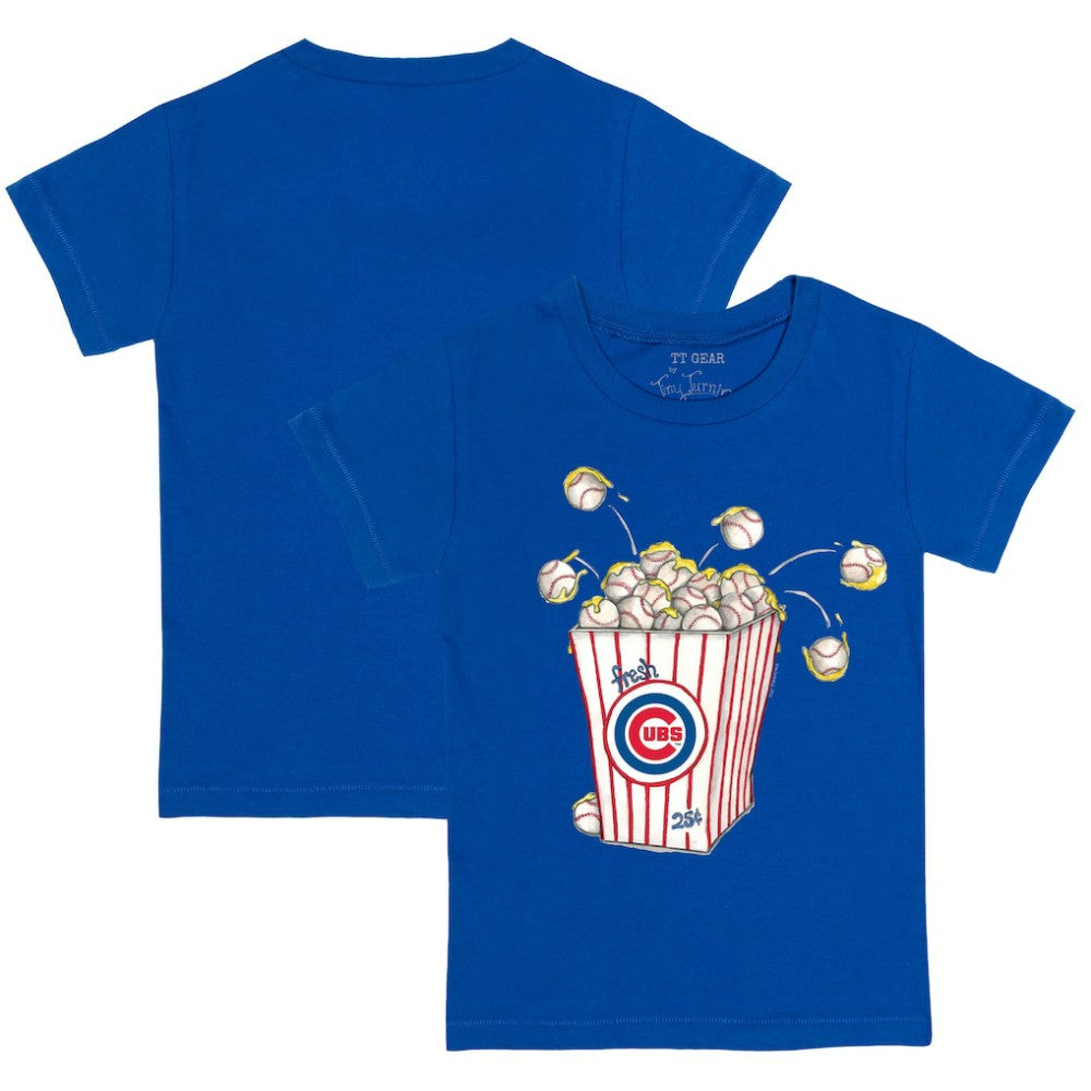 Chicago Cubs Tiny Turnip Youth Popcorn T-Shirt - MLB T-shirts