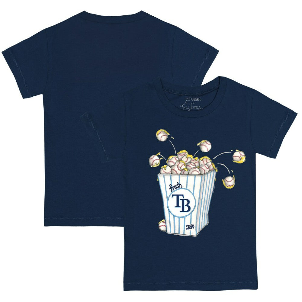 Tampa Bay Rays Tiny Turnip Youth Popcorn T-Shirt - MLB T-shirts