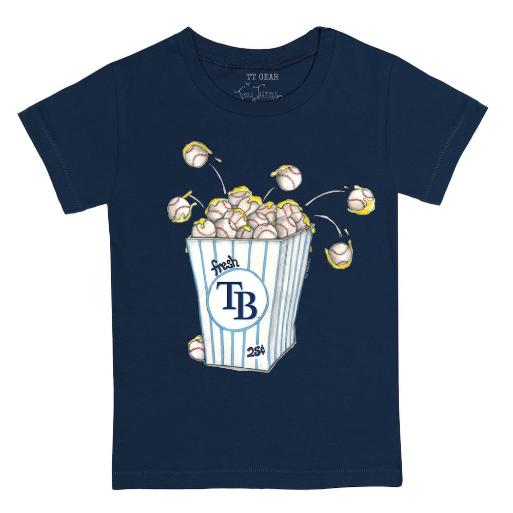 Tampa Bay Rays Tiny Turnip Youth Popcorn T-Shirt - MLB T-shirts