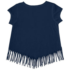 Tampa Bay Rays Tiny Turnip Girls Youth Prism Arrows Fringe T-Shirt - MLB T-shirts