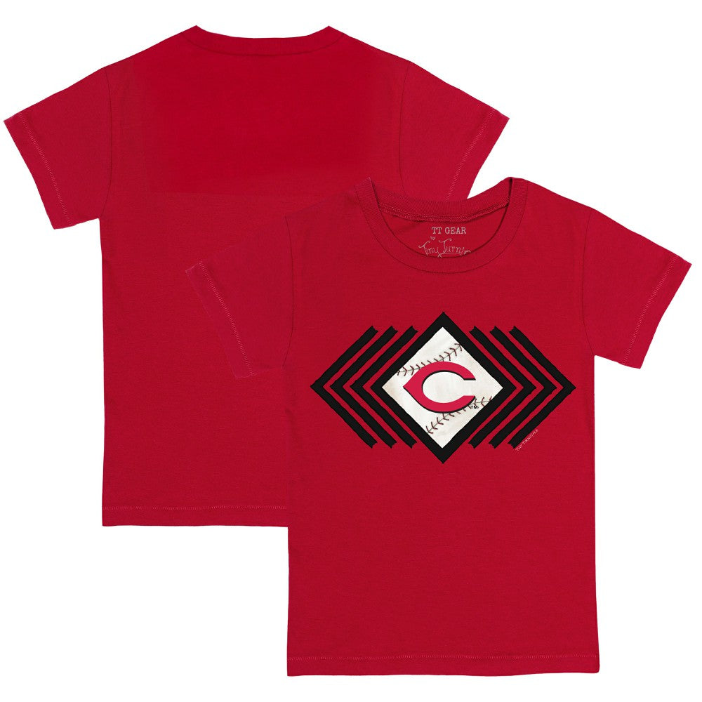 Cincinnati Reds Tiny Turnip Youth Prism Arrows T-Shirt - MLB T-shirts