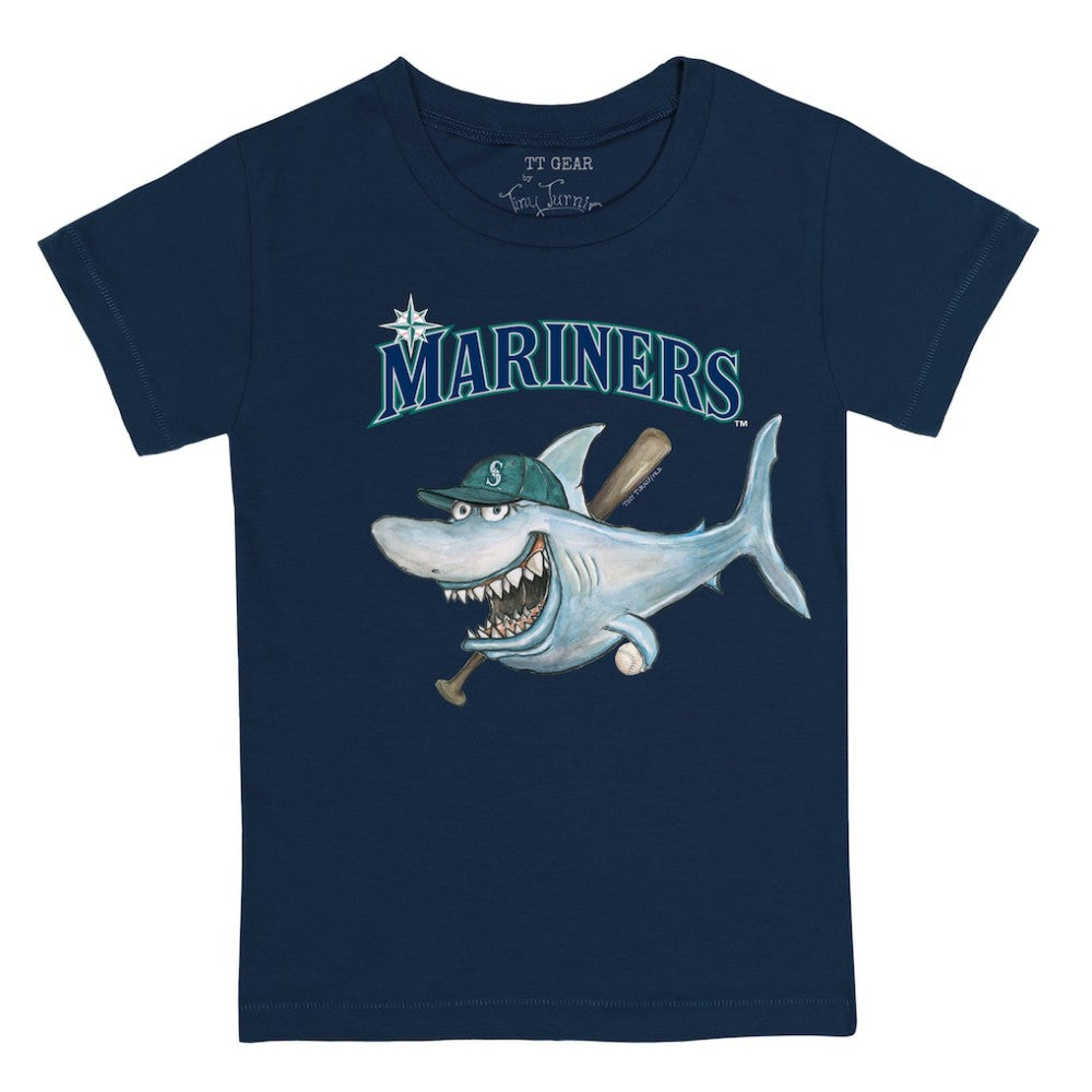 Seattle Mariners Tiny Turnip Youth Shark T-Shirt - MLB T-shirts