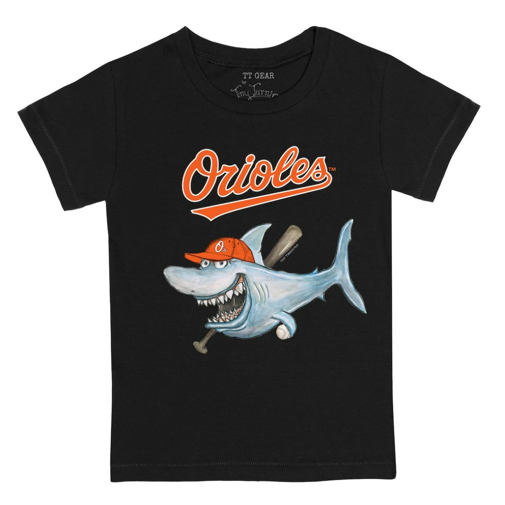 Baltimore Orioles Tiny Turnip Youth Shark T-Shirt - MLB T-shirts