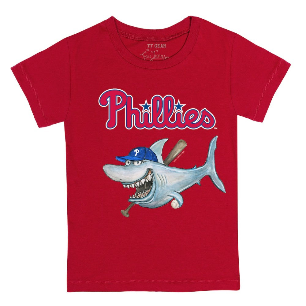 Philadelphia Phillies Tiny Turnip Youth Shark T-Shirt - MLB T-shirts