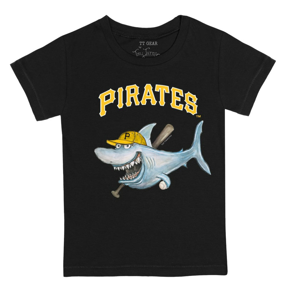 Pittsburgh Pirates Tiny Turnip Youth Shark T-Shirt - MLB T-shirts