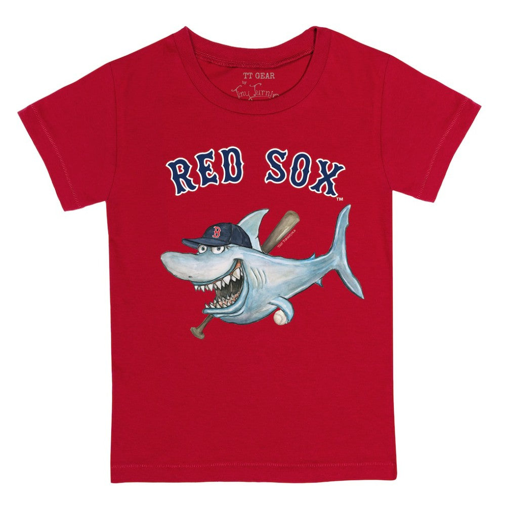Boston Red Sox Tiny Turnip Youth Shark T-Shirt - MLB T-shirts