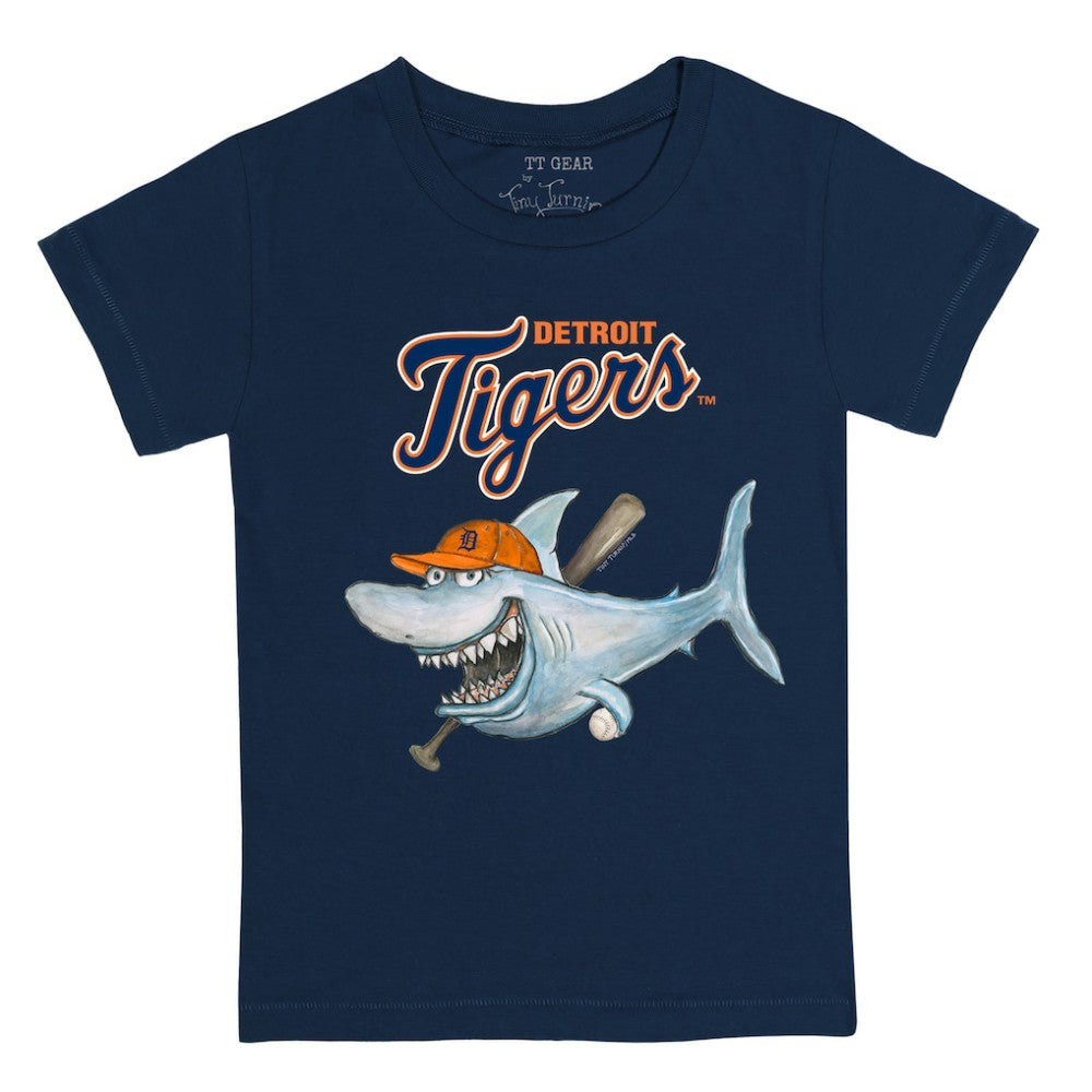 Detroit Tigers Tiny Turnip Youth Shark T-Shirt - MLB T-shirts