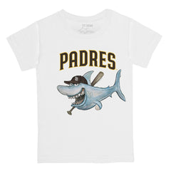 San Diego Padres Tiny Turnip Youth Shark Logo T-Shirt - MLB T-shirts