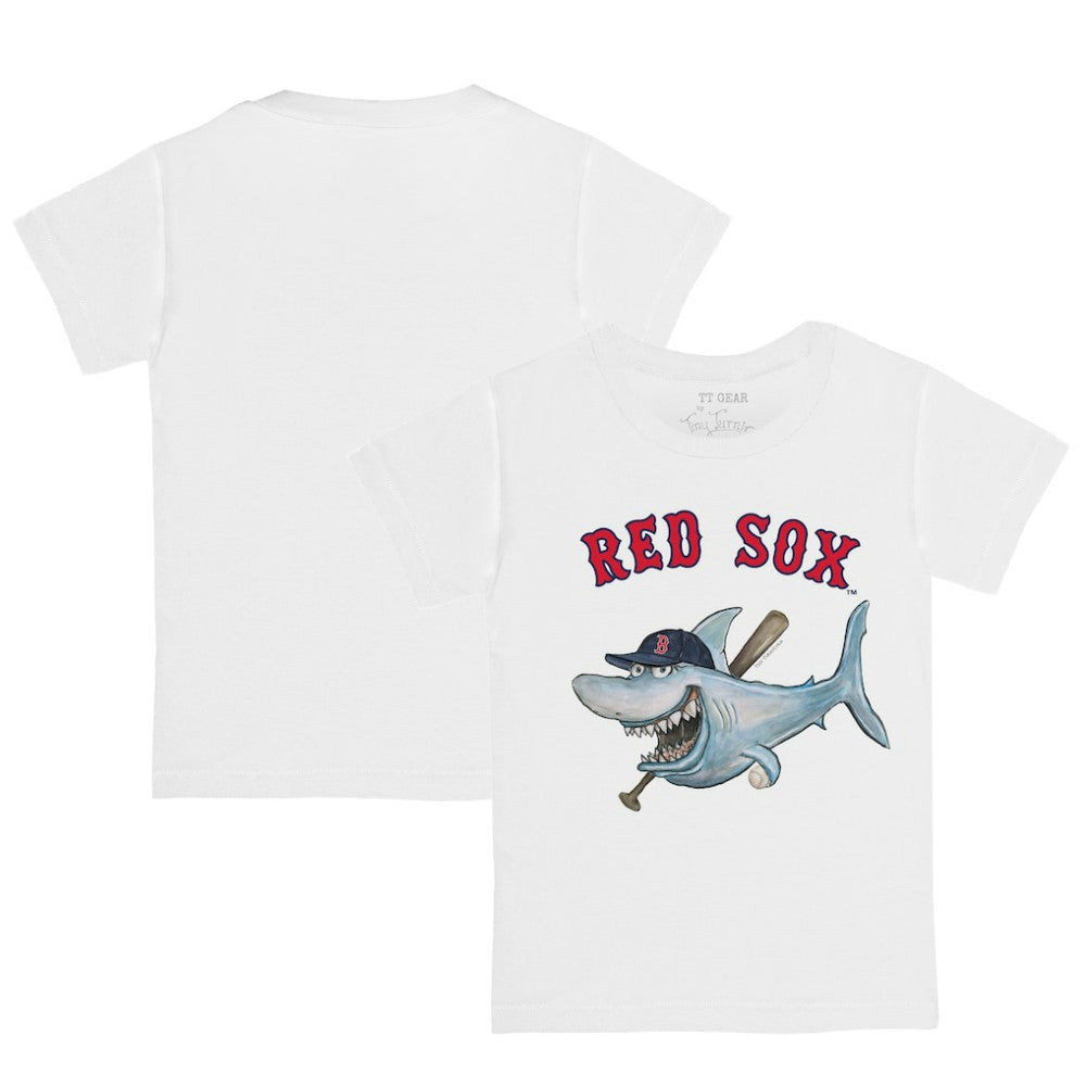 Boston Red Sox Tiny Turnip Youth Shark Logo T-Shirt - MLB T-shirts