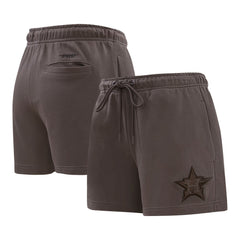 Houston Astros Pro Standard Women's Neutral Fleece Shorts - MLB Shorts