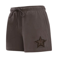 Houston Astros Pro Standard Women's Neutral Fleece Shorts - MLB Shorts