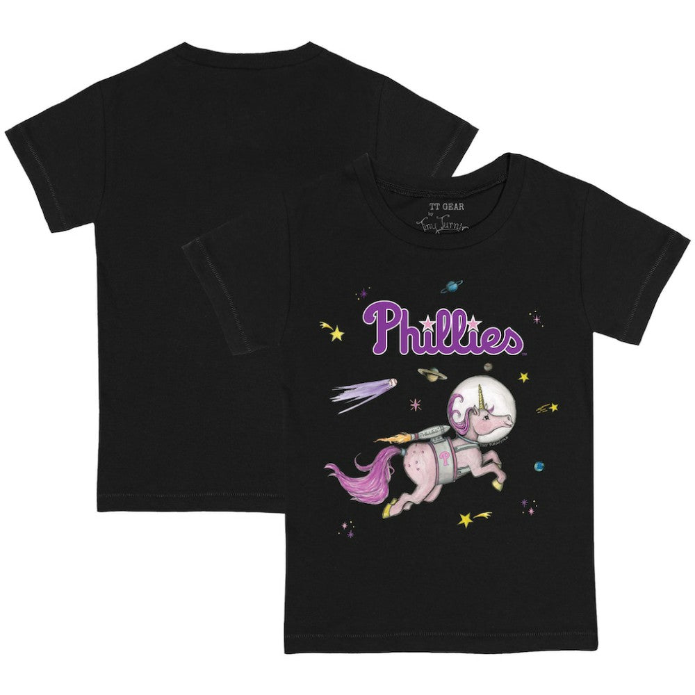 Philadelphia Phillies Tiny Turnip Youth Space Unicorn T-Shirt - MLB T-shirts