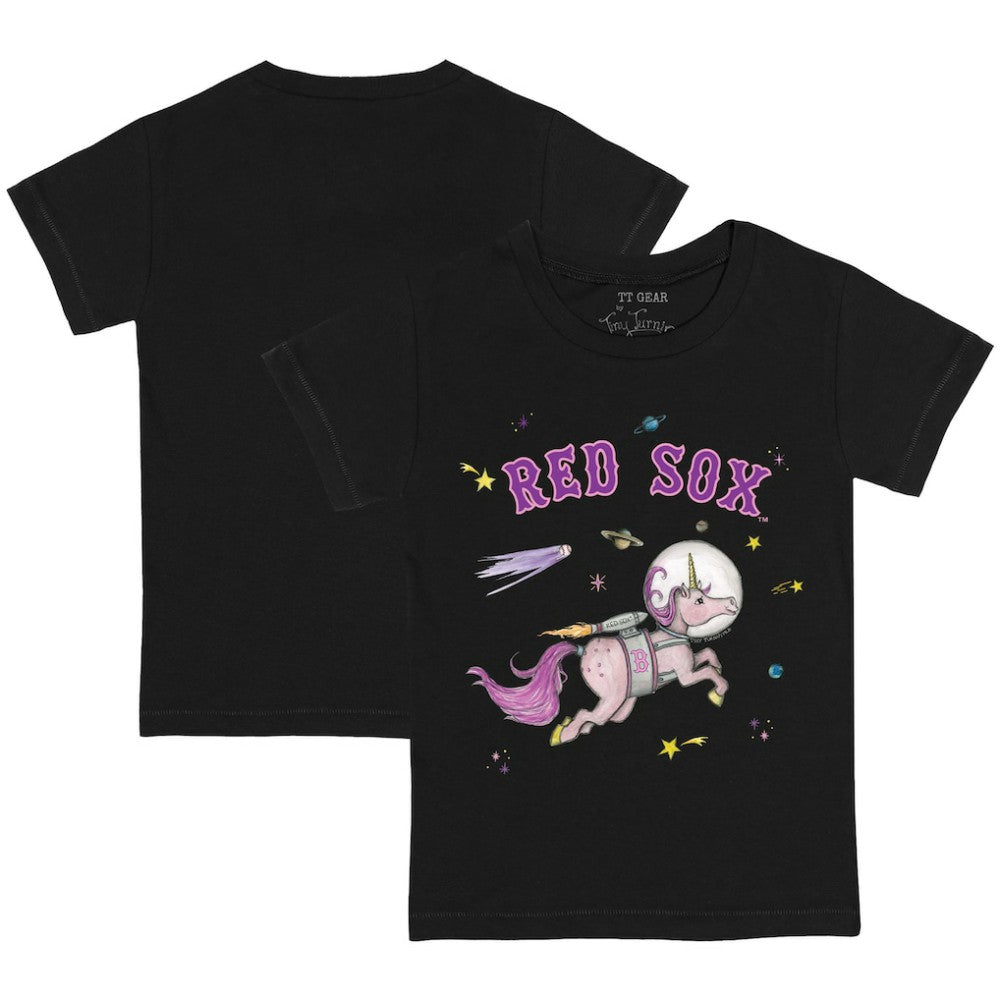 Boston Red Sox Tiny Turnip Youth Space Unicorn T-Shirt - MLB T-shirts