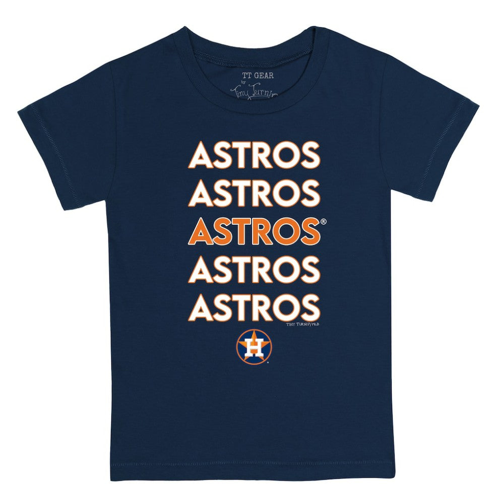 Houston Astros Tiny Turnip Youth Stacked T-Shirt - MLB T-shirts