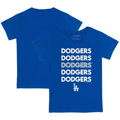 Los Angeles Dodgers Tiny Turnip Youth Stacked T-Shirt - MLB T-shirts