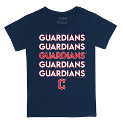 Cleveland Guardians Tiny Turnip Youth Stacked T-Shirt - MLB T-shirts