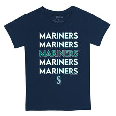 Seattle Mariners Tiny Turnip Youth Stacked T-Shirt - MLB T-shirts