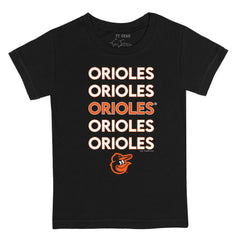 Baltimore Orioles Tiny Turnip Youth Stacked T-Shirt - MLB T-shirts